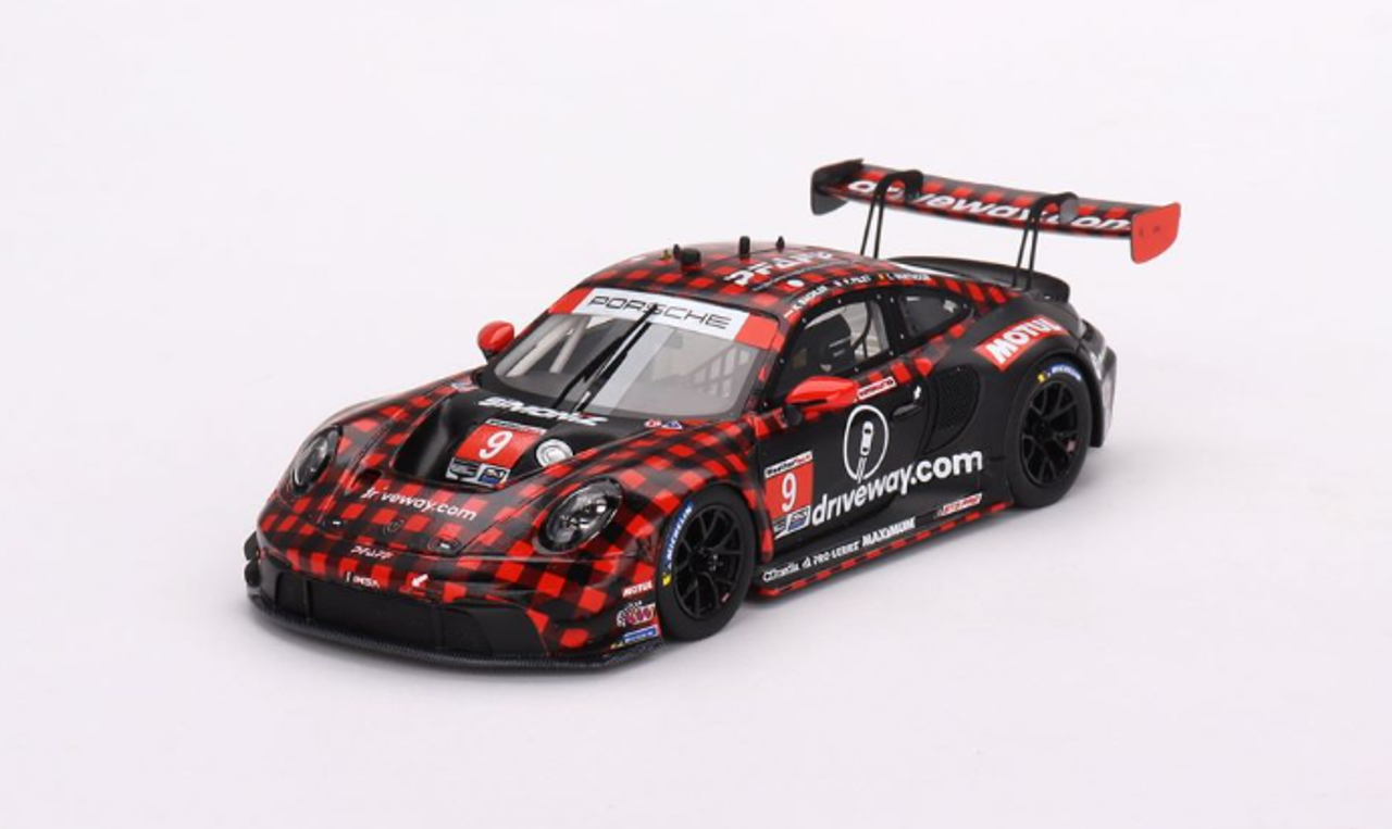 1/43 TSM Model Porsche 911 GT3 R #9 GTD PRO Pfaff Motorsports IMSA 2023 Sebring 12 Hrs Winner