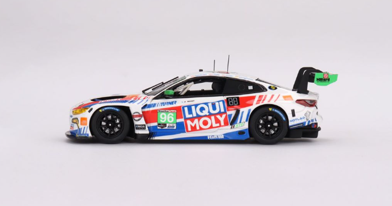 1/43 TSM Model BMW M4 GT3 #96 Turner Motorsports IMSA 2023 Sebring 12 Hrs. GTD 2nd Place