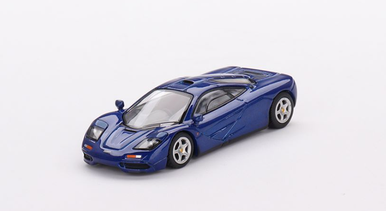1/64 Mini GT McLaren F1 Cobalt Blue Diecast Car Model