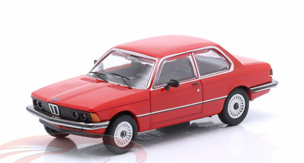 1/87 Minichamps 1975 BMW 323i (E21) (Red) Diecast Car Model