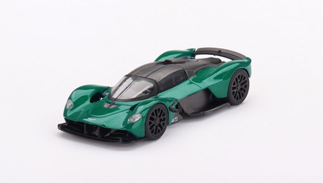 1/64 Mini GT Aston Martin Valkyrie (Aston Martin Racing Green) Diecast Car Model