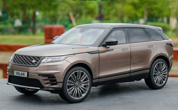 Modèle Réduit 1/43 Range Rover Velar Marron 2017 Par LCD Models - Occasion