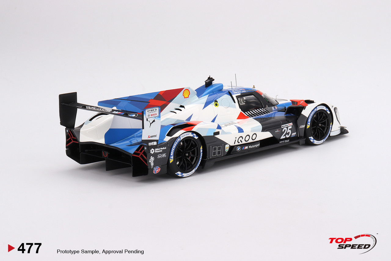 1/18 TopSpeed BMW M Hybrid V8 GTP #25 BMW M Team RLL  2023 IMSA Daytona 24 Hrs