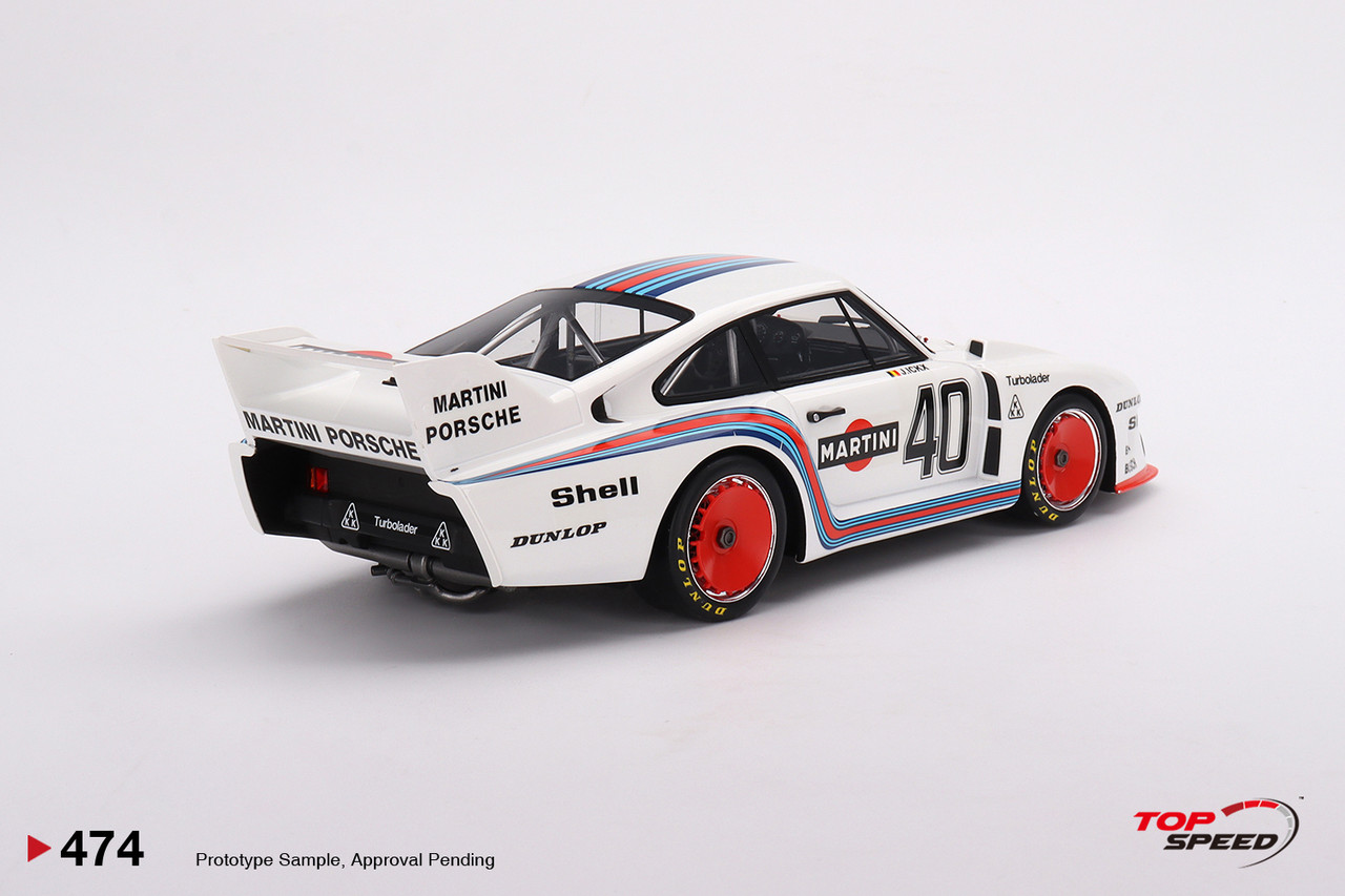 1/18 Top Speed 1977 Porsche 935/77 2.0 935 Baby #40 Car Model