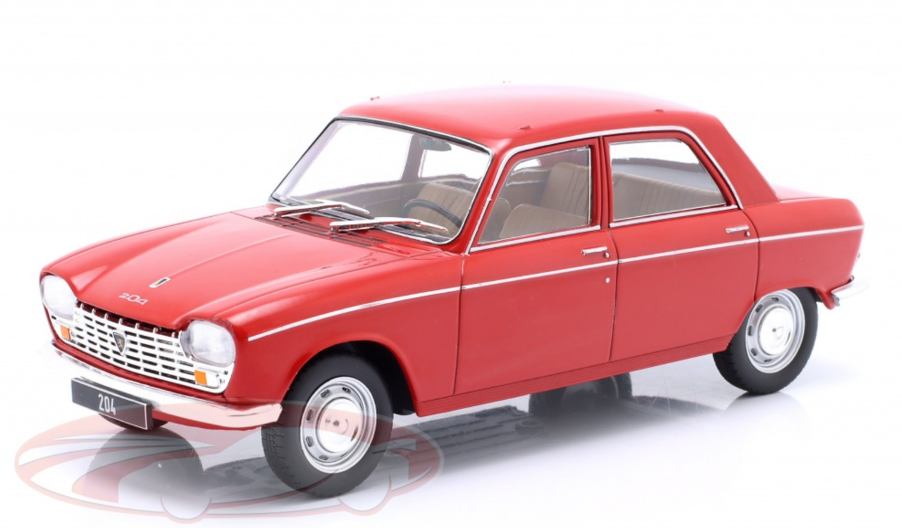 1/24 WhiteBox 1968 Peugeot 204 (Red) Diecast Car Model