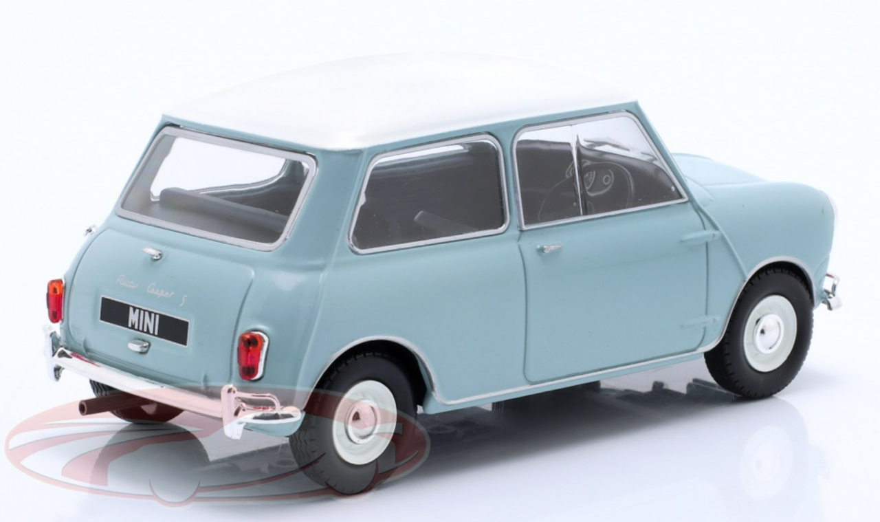 1/24 WhiteBox 1965 Austin Mini Cooper S (Light Blue) Diecast Car Model ...