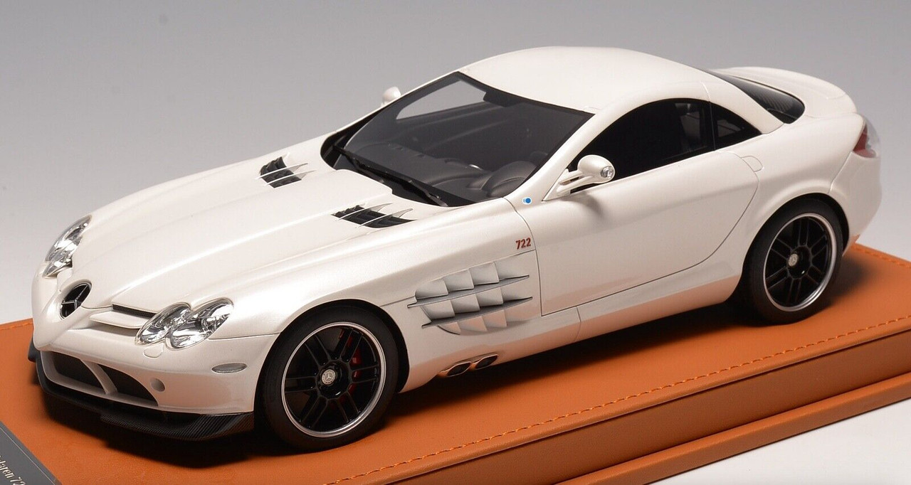 1/18 Ivy Mercedes-Benz SLR McLaren 722 Edition (Pearl White) Resin Car Model Limited 45 Pieces