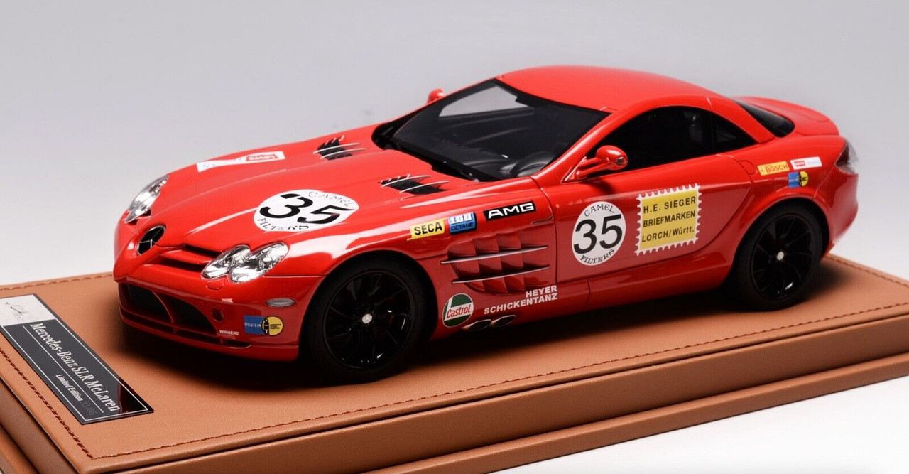 1/18 Ivy Mercedes-Benz SLR McLaren 722 Edition (Red Pig Edition) Resin Car Model Limited 45 Pieces