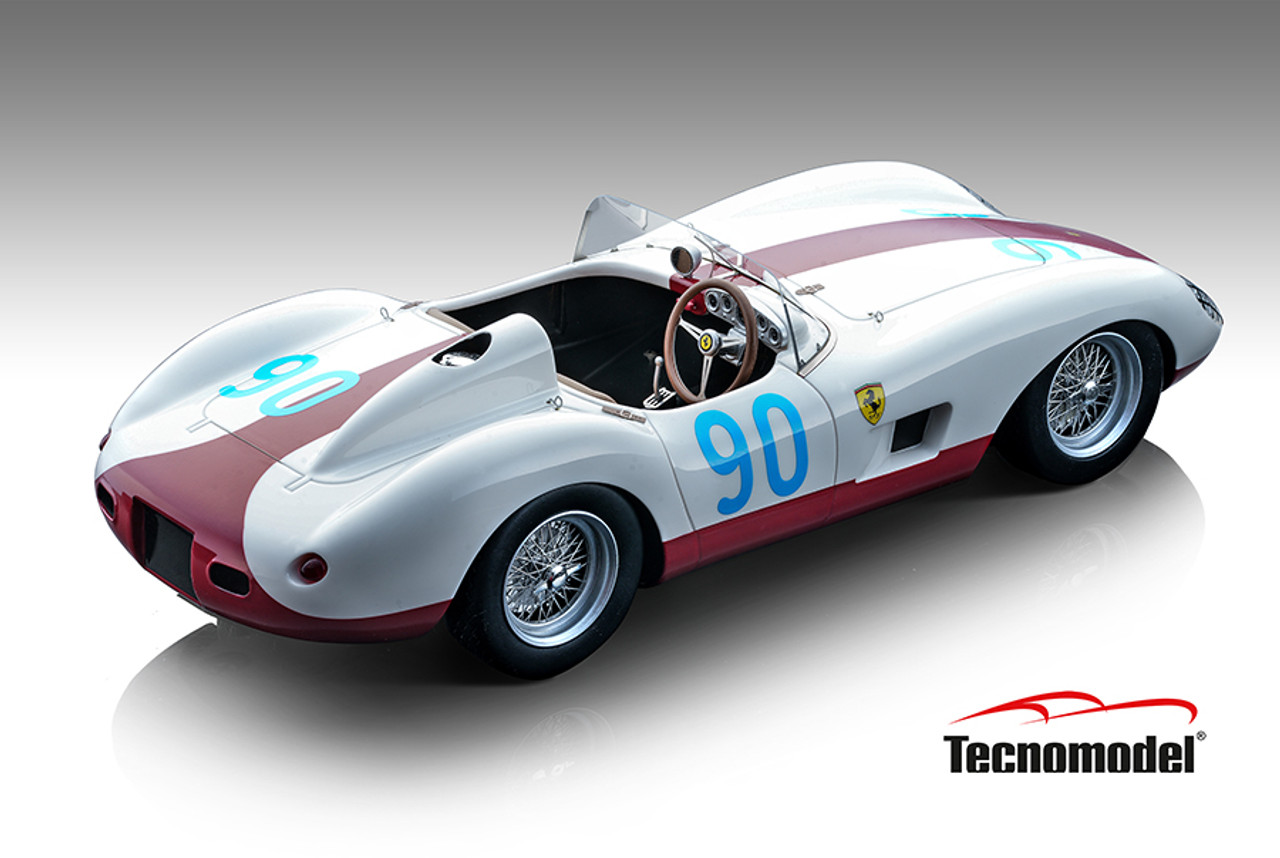 1/18 Tecnomodel 1958 Ferrari 500 TRC Targa Florio G. Starrabba - F. Cortese Resin Car Model