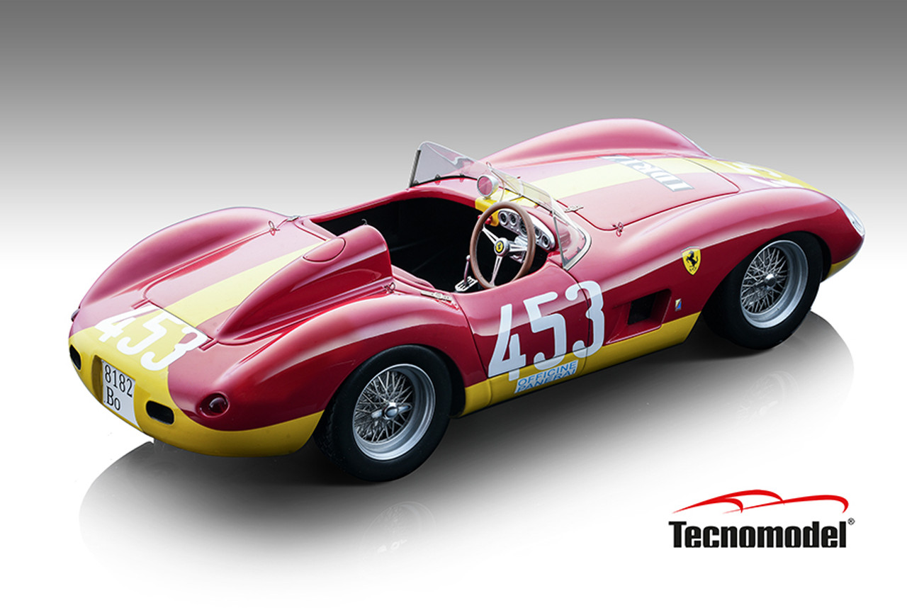 1/18 Tecnomodel 1957 Ferrari 500 TRC Mille Miglia S. Sbarci Resin Car Model