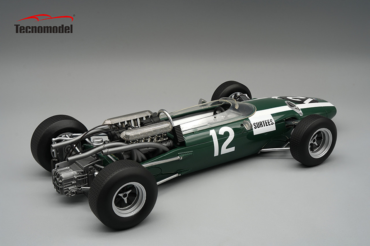 1/18 Tecnomodel Cooper Maserati F1 T81 1966 British GP John 