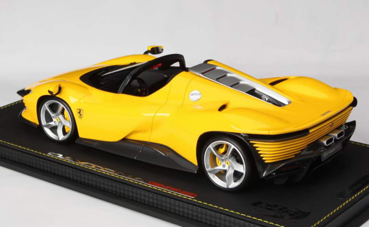 1/18 BBR Ferrari Daytona SP3 (Giollo Modena Yellow) Resin Car