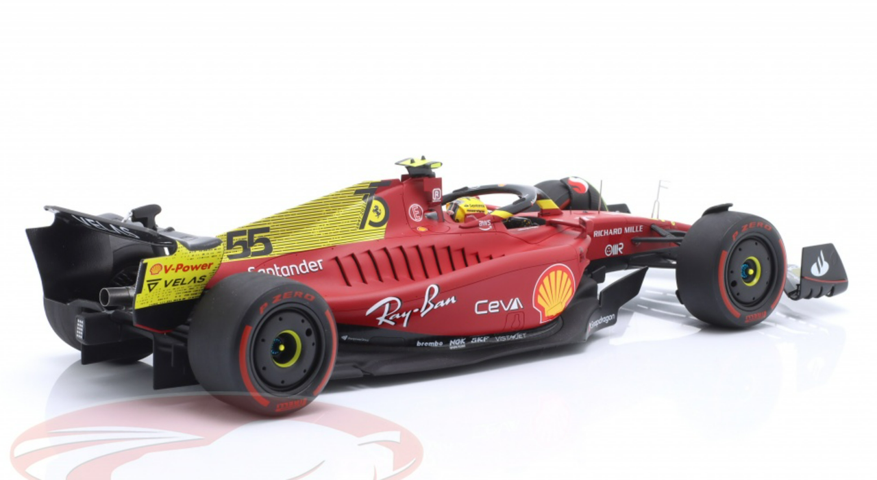 Scuderia Ferrari F1-75 #55 Carlos Sainz 1:18 Australian GP Model Car – CMC  Motorsports®