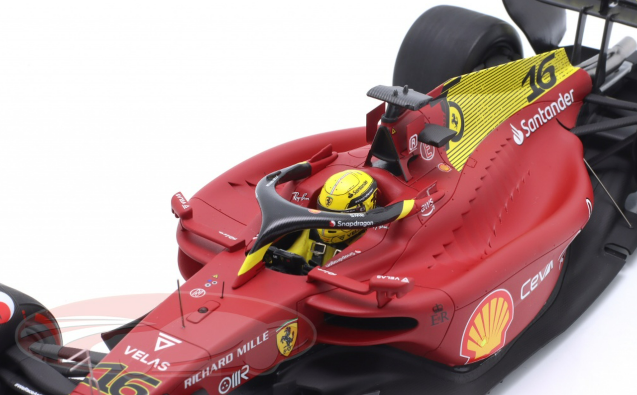 Ferrari F1-75 Charles Leclerc Bahrain GP 2022 1:18 - Looksmart Models