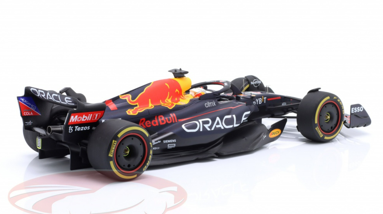 1/18 Spark 2022 Formula 1 Max Verstappen Red Bull RB18 #1 Winner Belgium GP Car Model