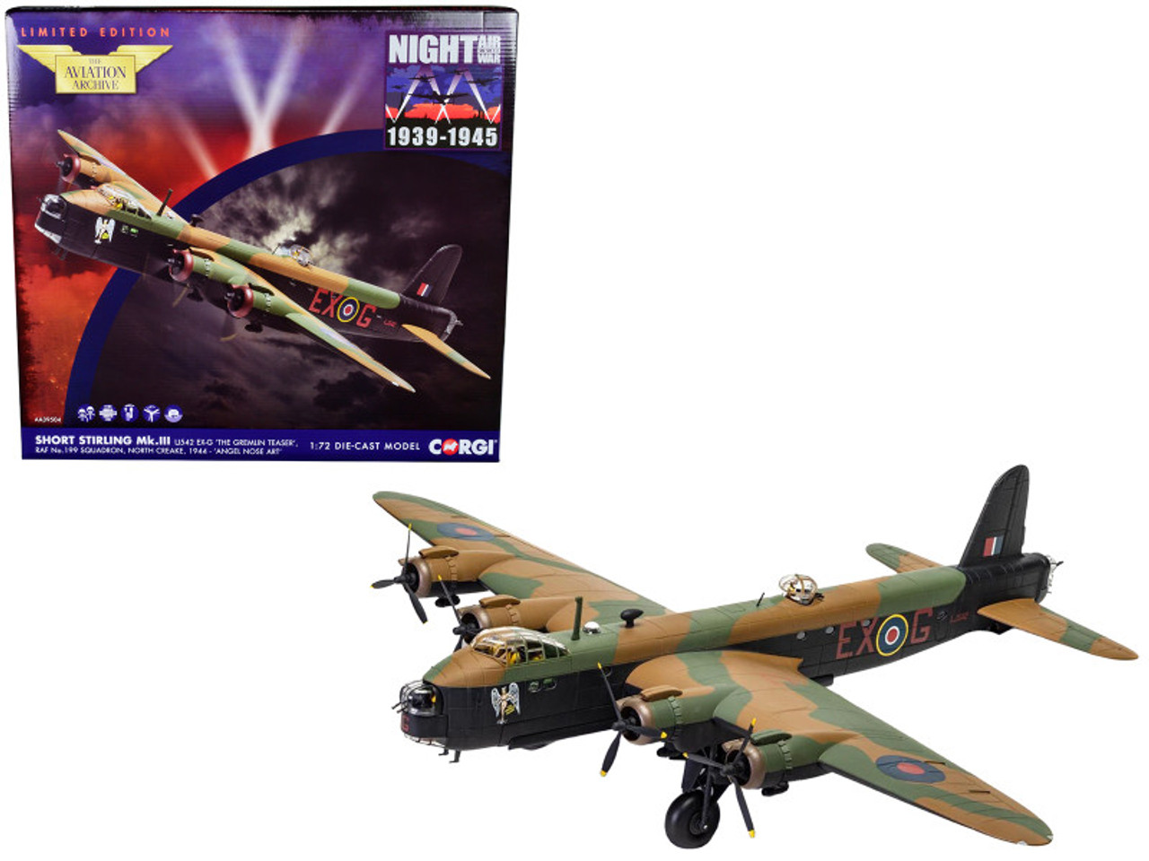 Short Stirling Bomber Aircraft 