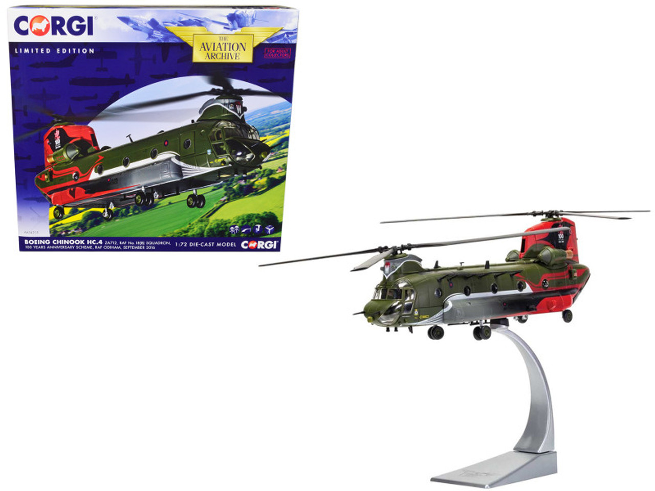 Corgi 1/72 Chinook HC.Mk 2 Diecast ModelRAF No.27 Sqn