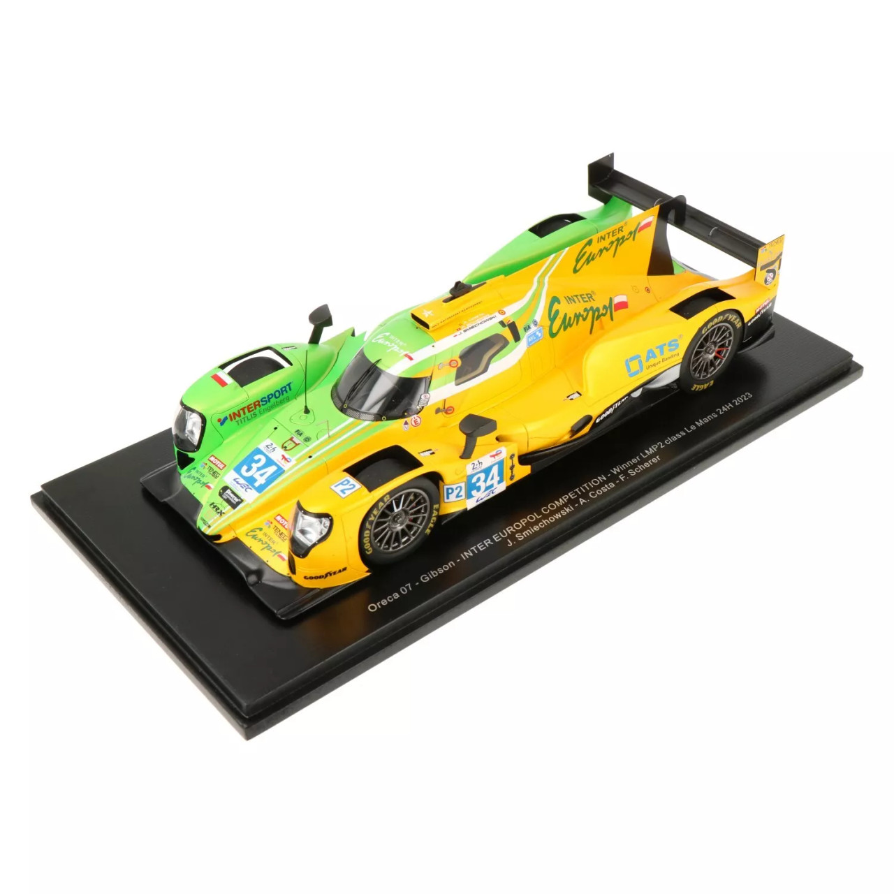 1/18 Spark 2023 Le Mans Oreca 07 - Gibson No.34 Iner Europol