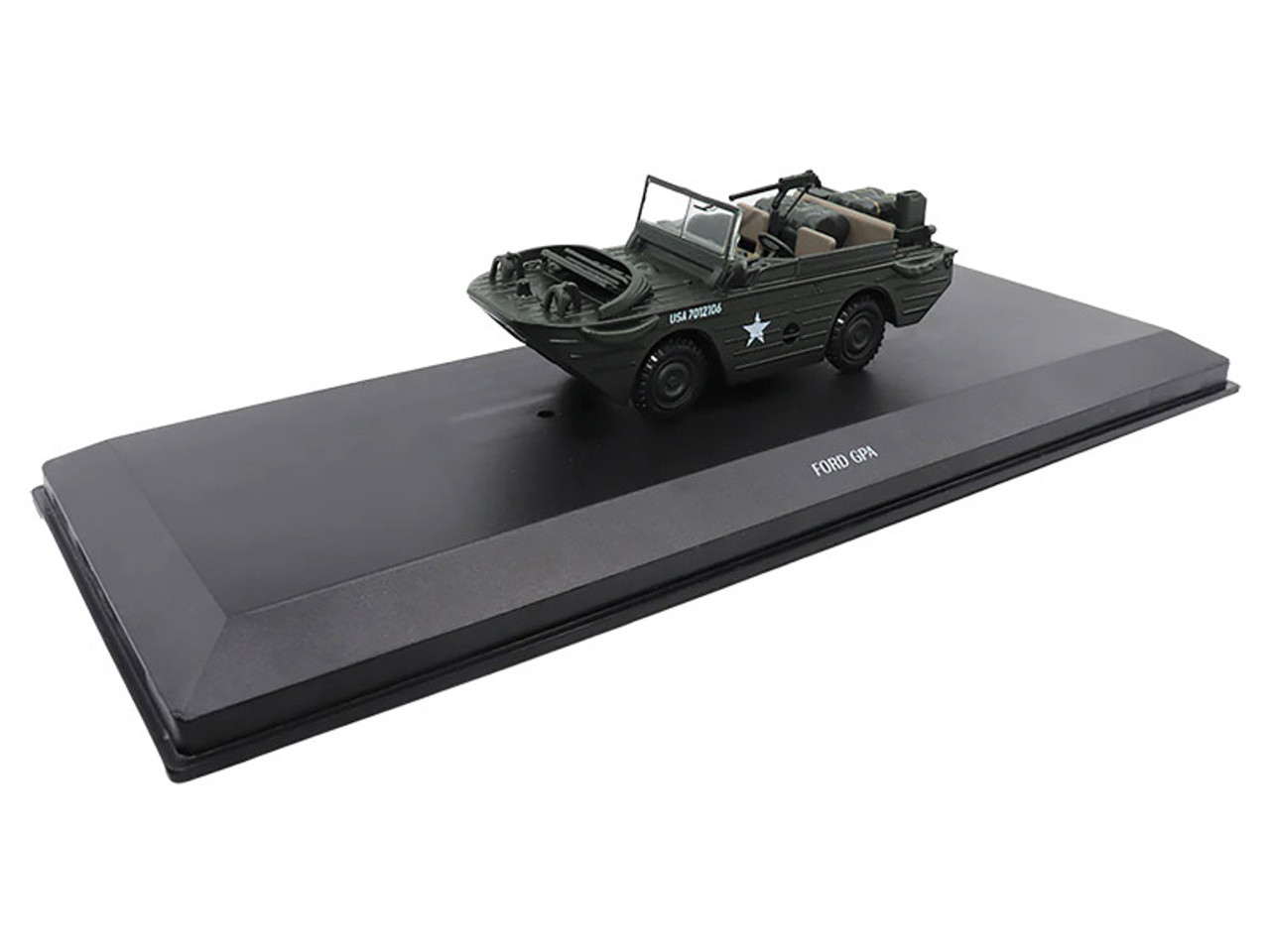 Ford GPA Amphibious Vehicle Olive Drab "United States Army" 1/43 Diecast Model by Militaria Die Cast