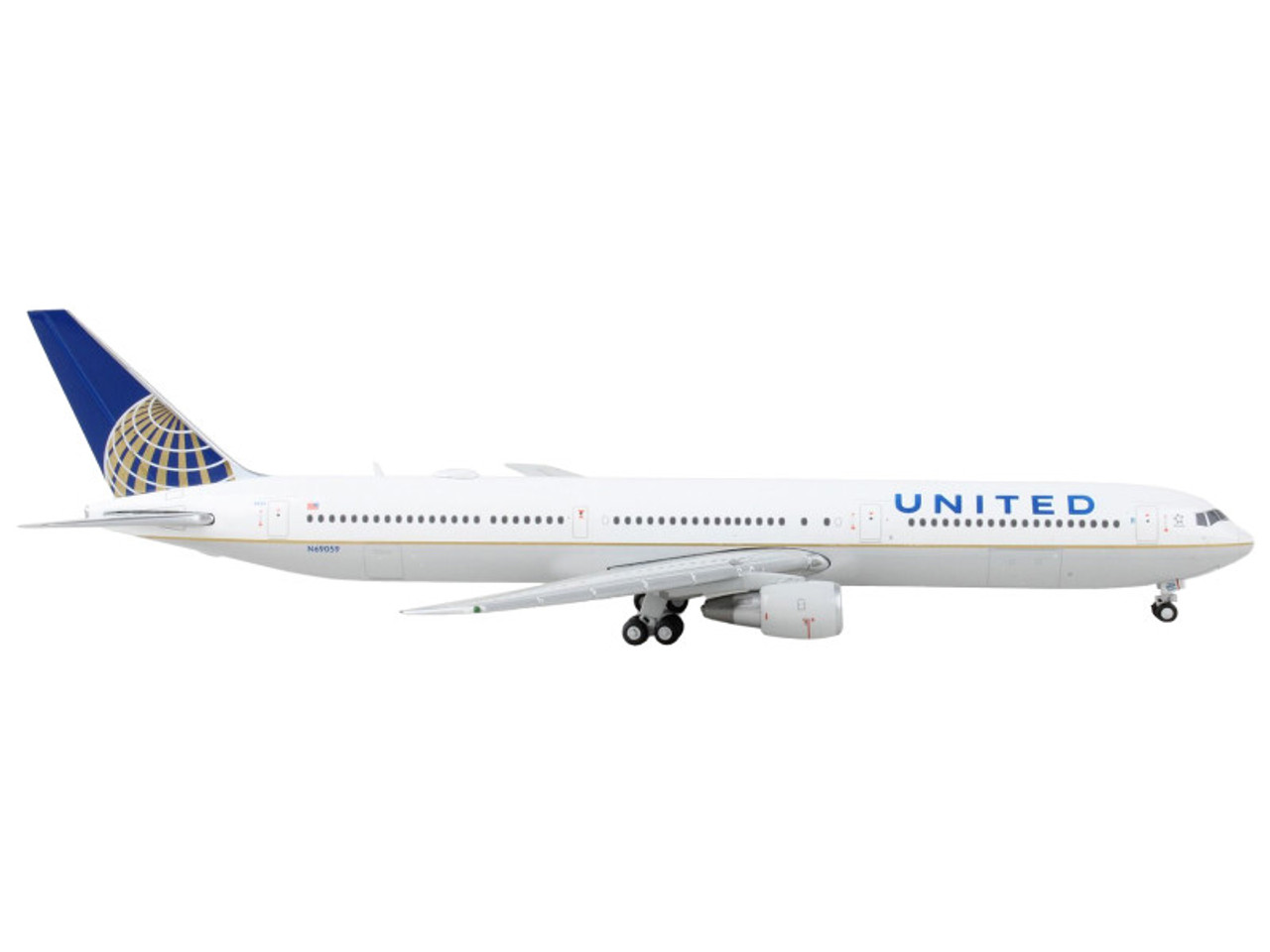 Boeing 767-400ER 1/400 ダイキャスト Boeing 767-400ER Commercial Aircraft