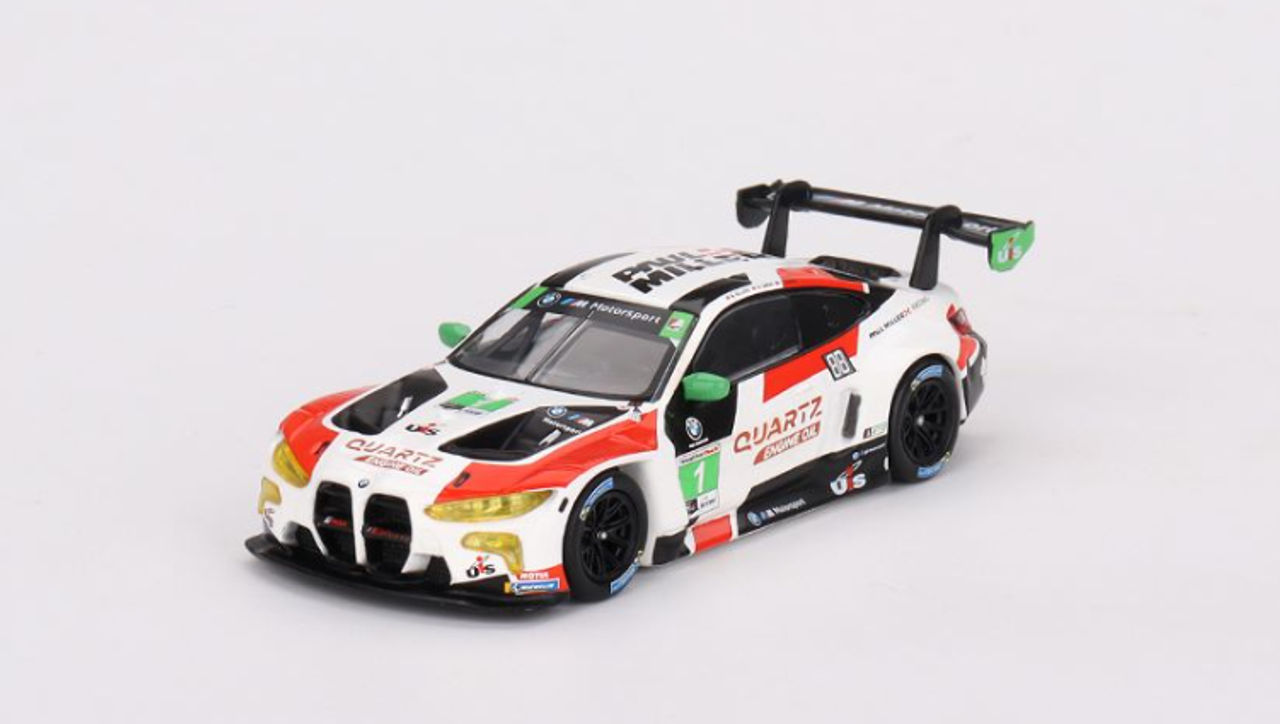 1/64 MINI GT BMW M4 GT3 #1 Paul Miller Racing IMSA 2023 Sebring 12 Hrs. GTD Winner