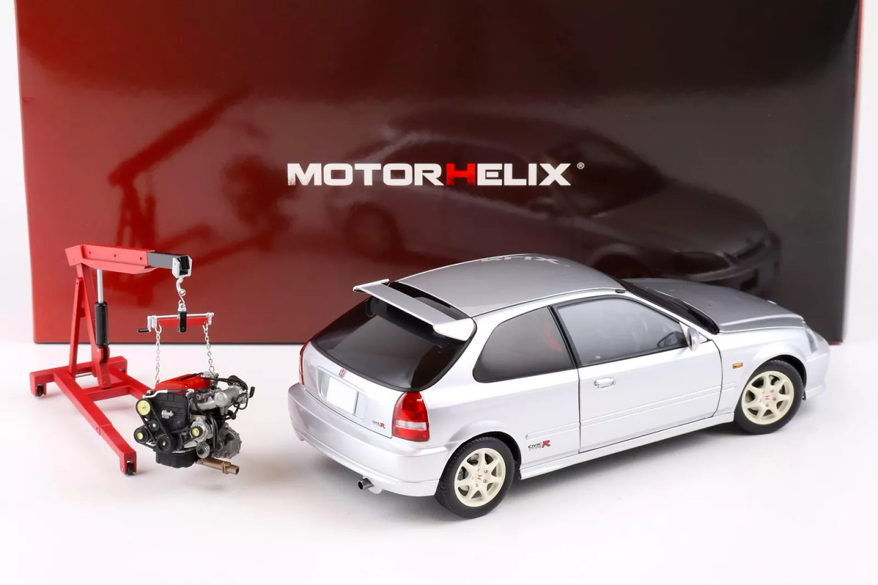 1/18 Motorhelix Honda Civic Type R (EK9) (Vogue Silver