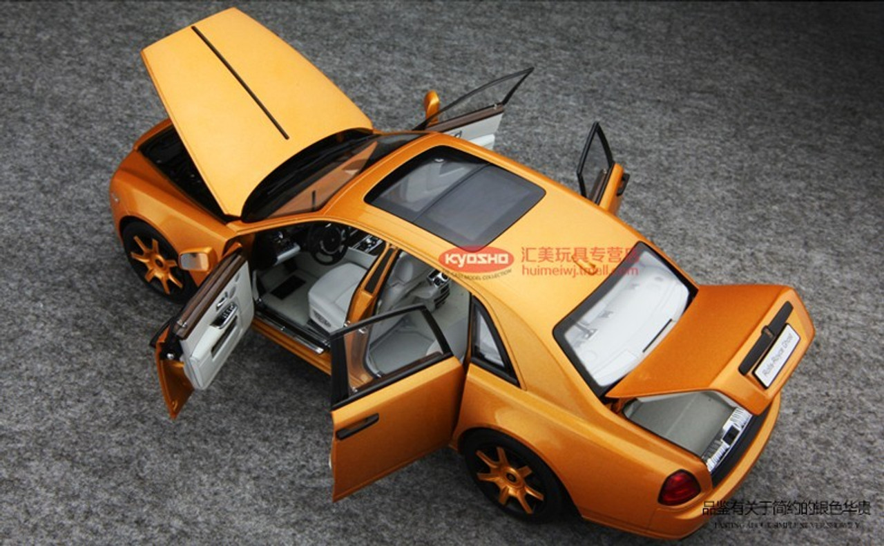 1/18 Kyosho Rolls-Royce Ghost (Orange) Diecast Car Model