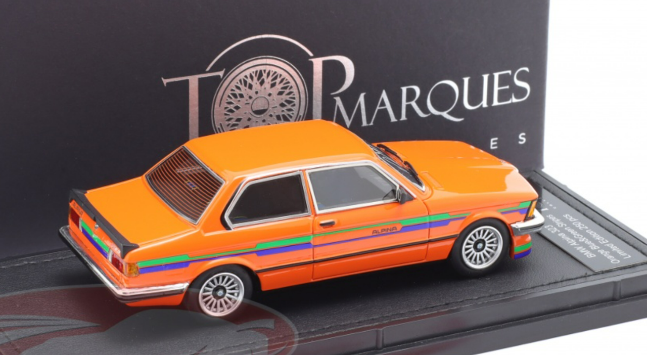 1/43 TopMarques 1983 BMW Alpina 323 (Orange) Car Model