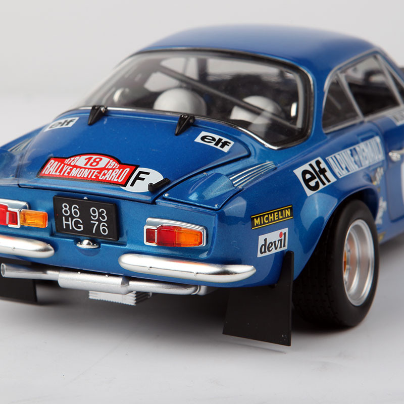 1/18 Kyosho 1973 Renault Alpine A110 #18 Diecast Car Model