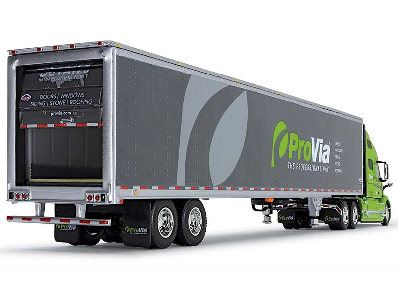Volvo VNL 760 High-Roof Sleeper and 53' Utility Trailer with Roll