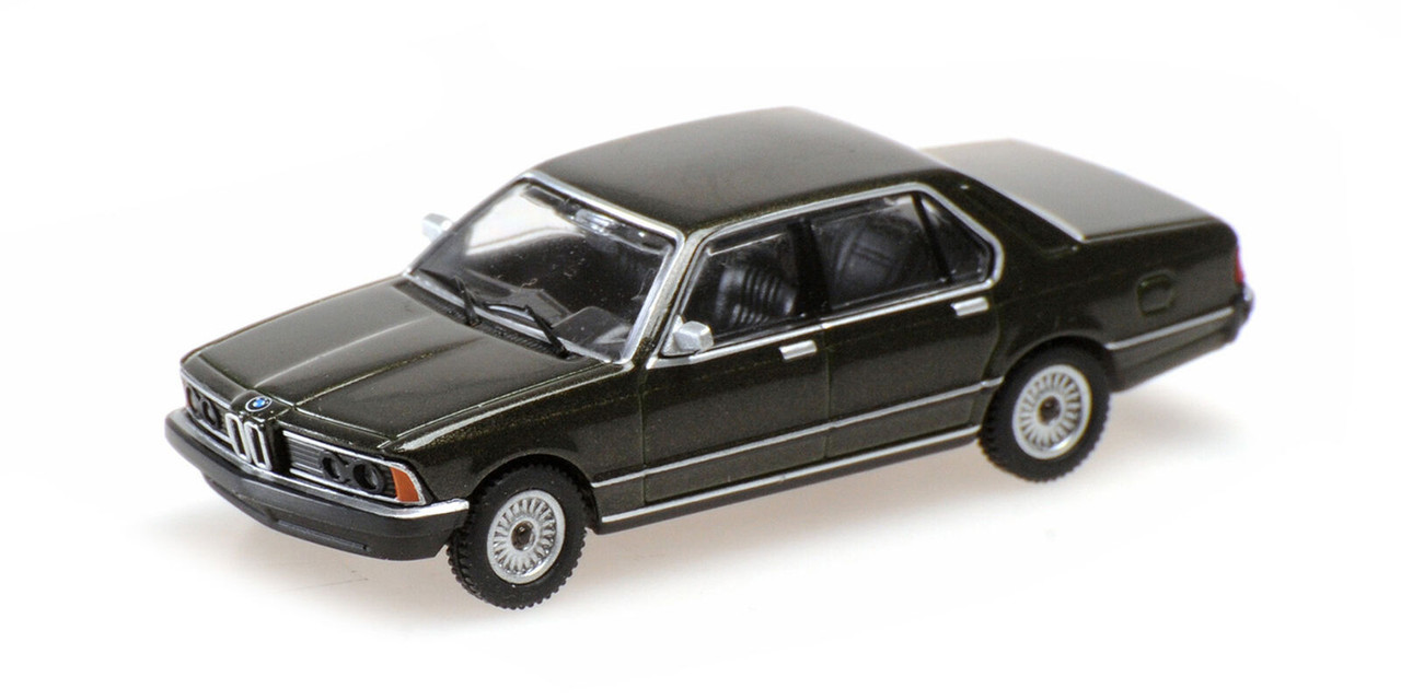 1/87 Minichamps 1977 BMW 733I (E23) (Dark Green Metallic) Car Model
