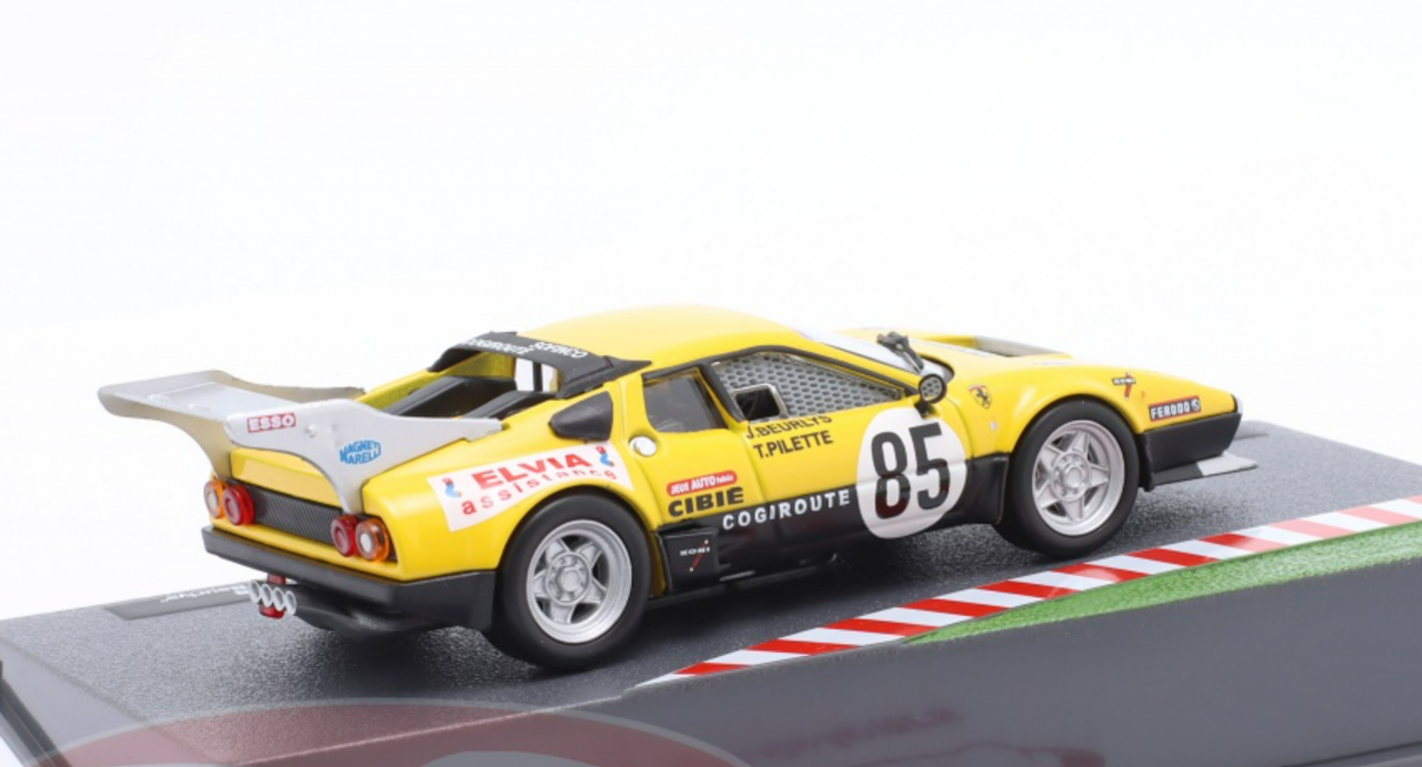 1/43 Altaya 1978 Ferrari 512 BB #85 24h LeMans Ecurie Francorchamps Teddy Pilette, Nick Faure, "Jean Beurlys", Raymond Touroul Car Model