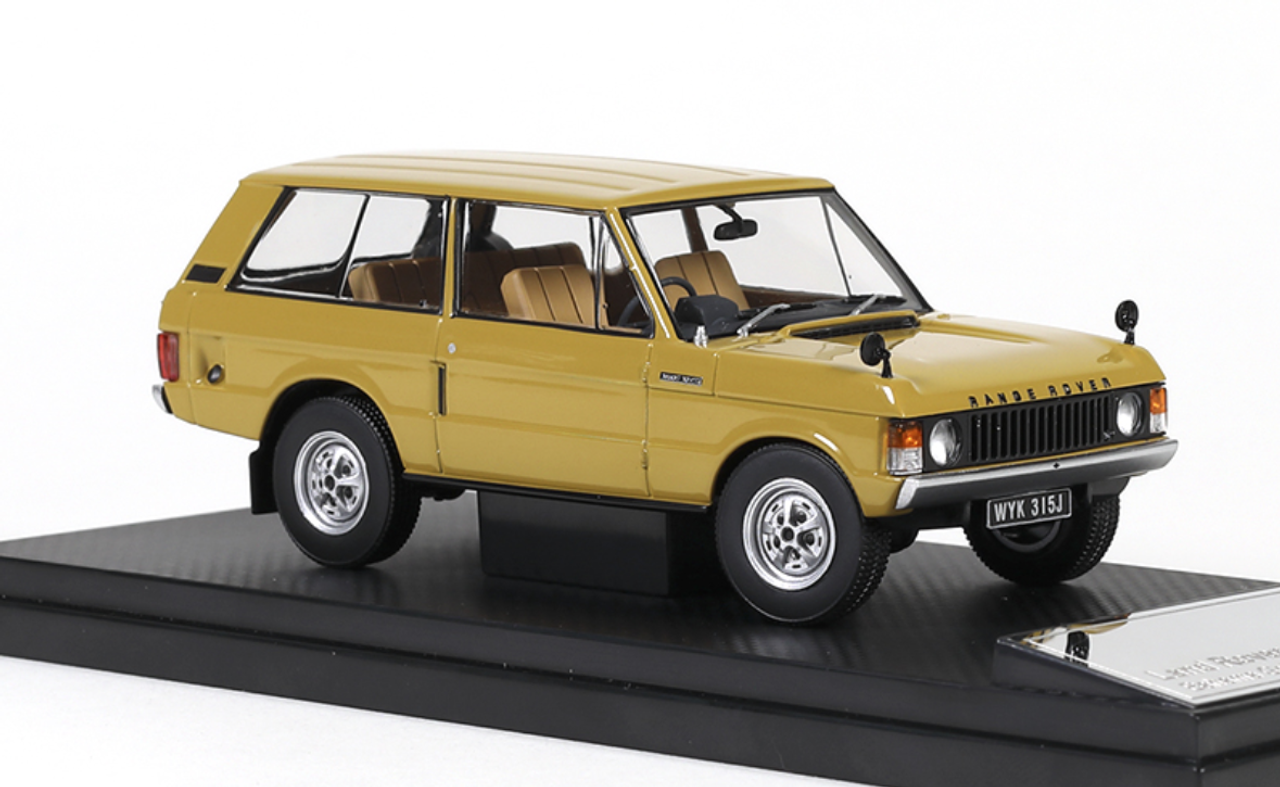 1/43 Almost Real 1970 Land Rover Range Rover (Yellow) Diecast Car Model