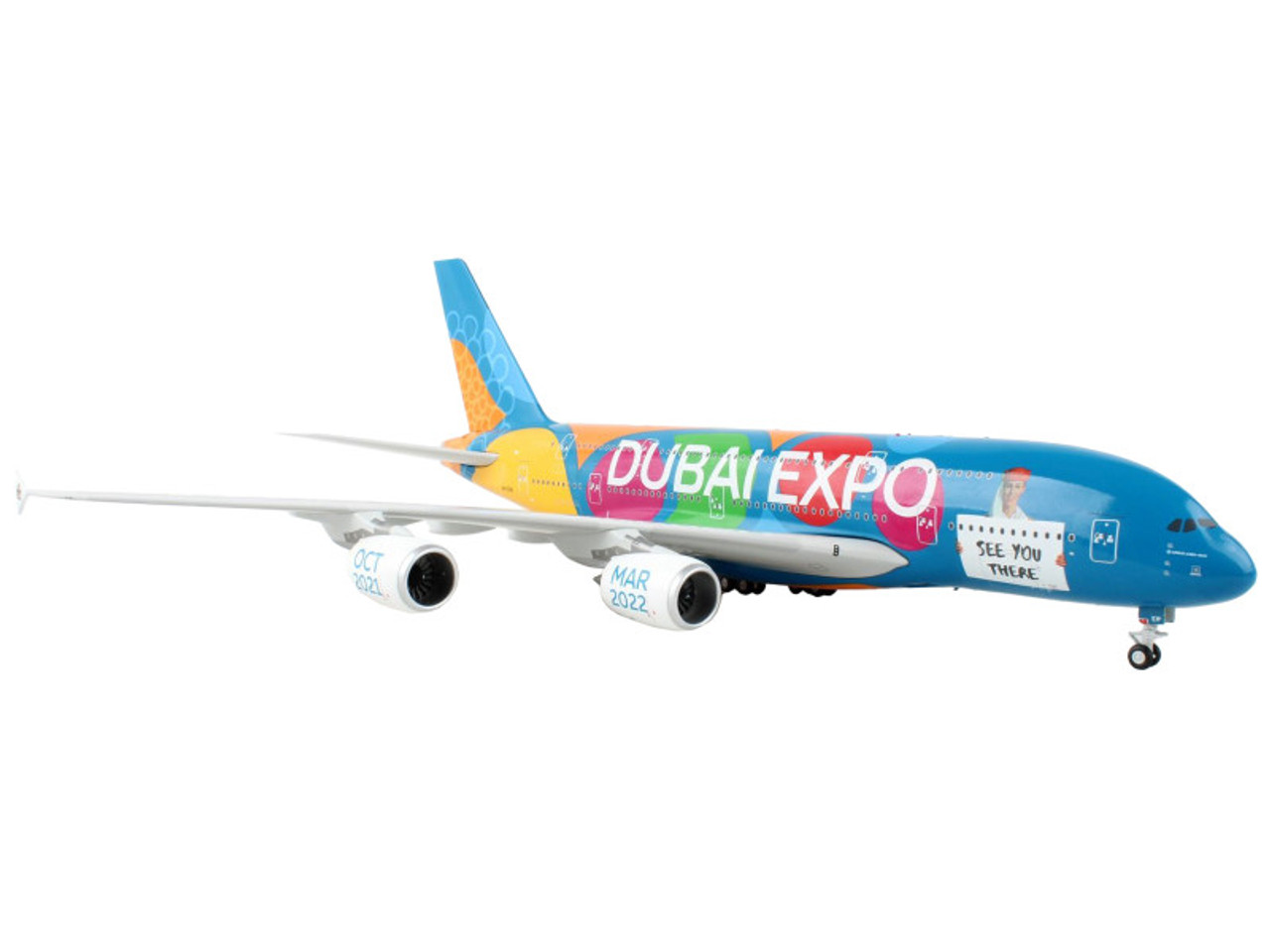 Airbus A380-800 Commercial Aircraft 