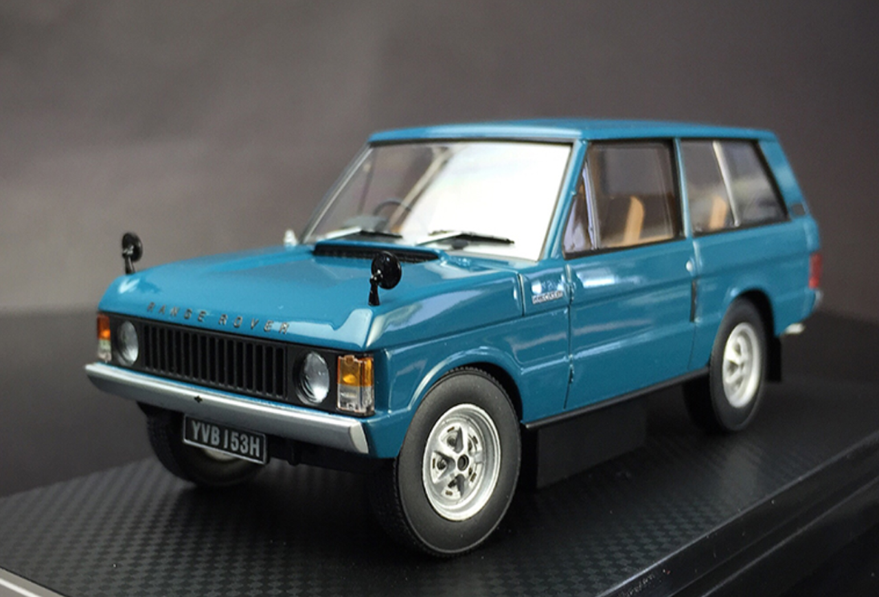 1/43 Almost Real 1970 Land Rover Range Rover (Blue) Diecast Car Model