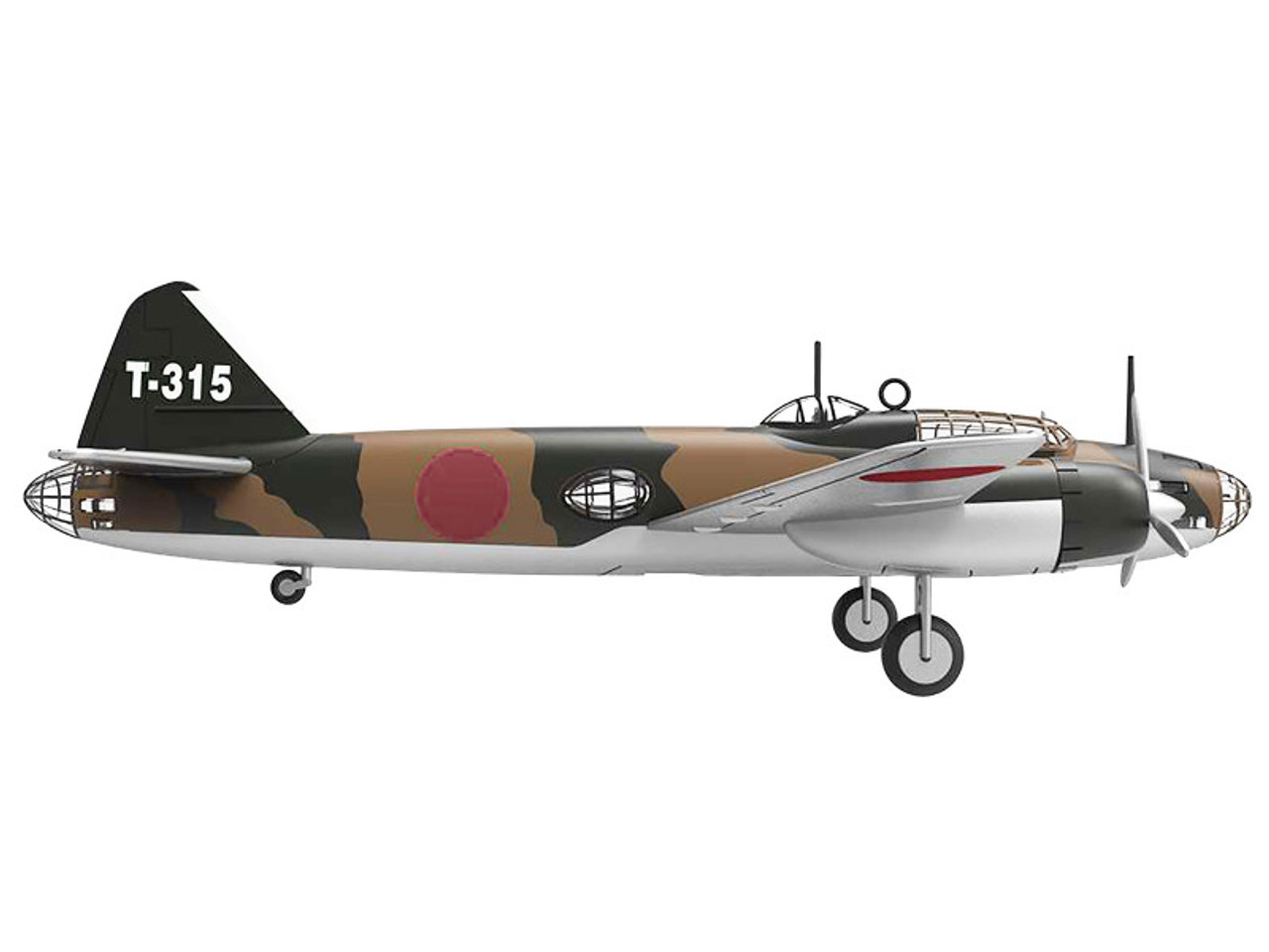 Mitsubishi G4M Bomber Aircraft "Betty Takao Kokutai Philippines" Imperial Japanese Navy (1941) "Planes of World War II" Series 1/144 Diecast Model Airplane by Luppa