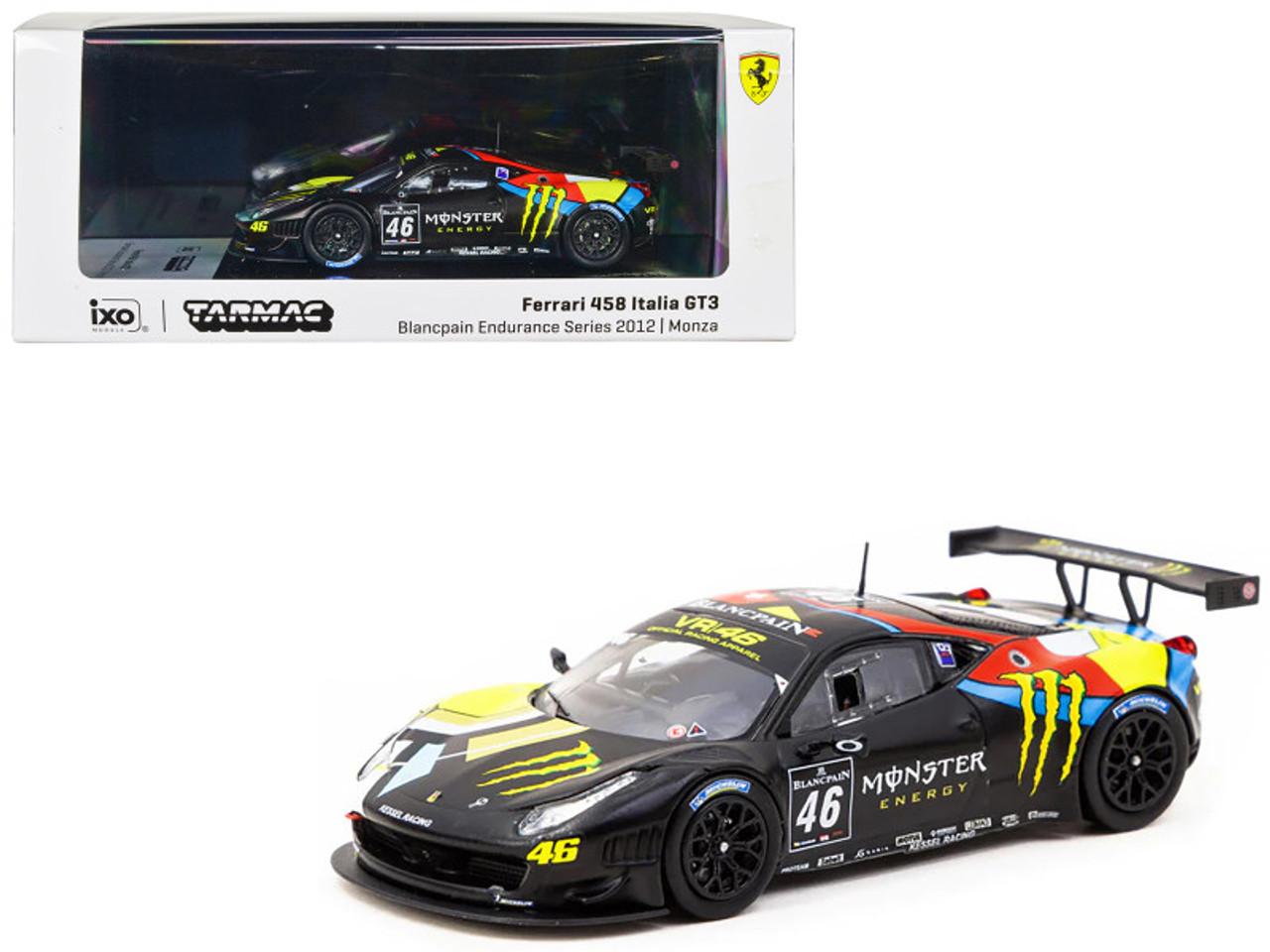 1/64 Tarmac Works Ferrari 458 Italia GT3 Blancpain Endurance