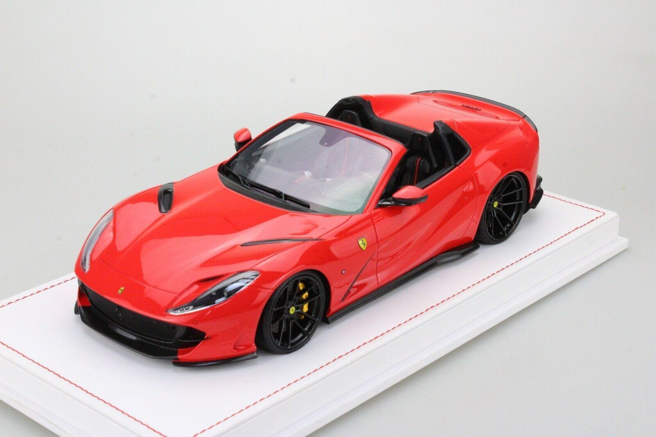 1/18 Ivy Ferrari 812 GTS Novitec (Rosso Corsa Red with Black Interior) Resin Car Model Limited 69 Pieces