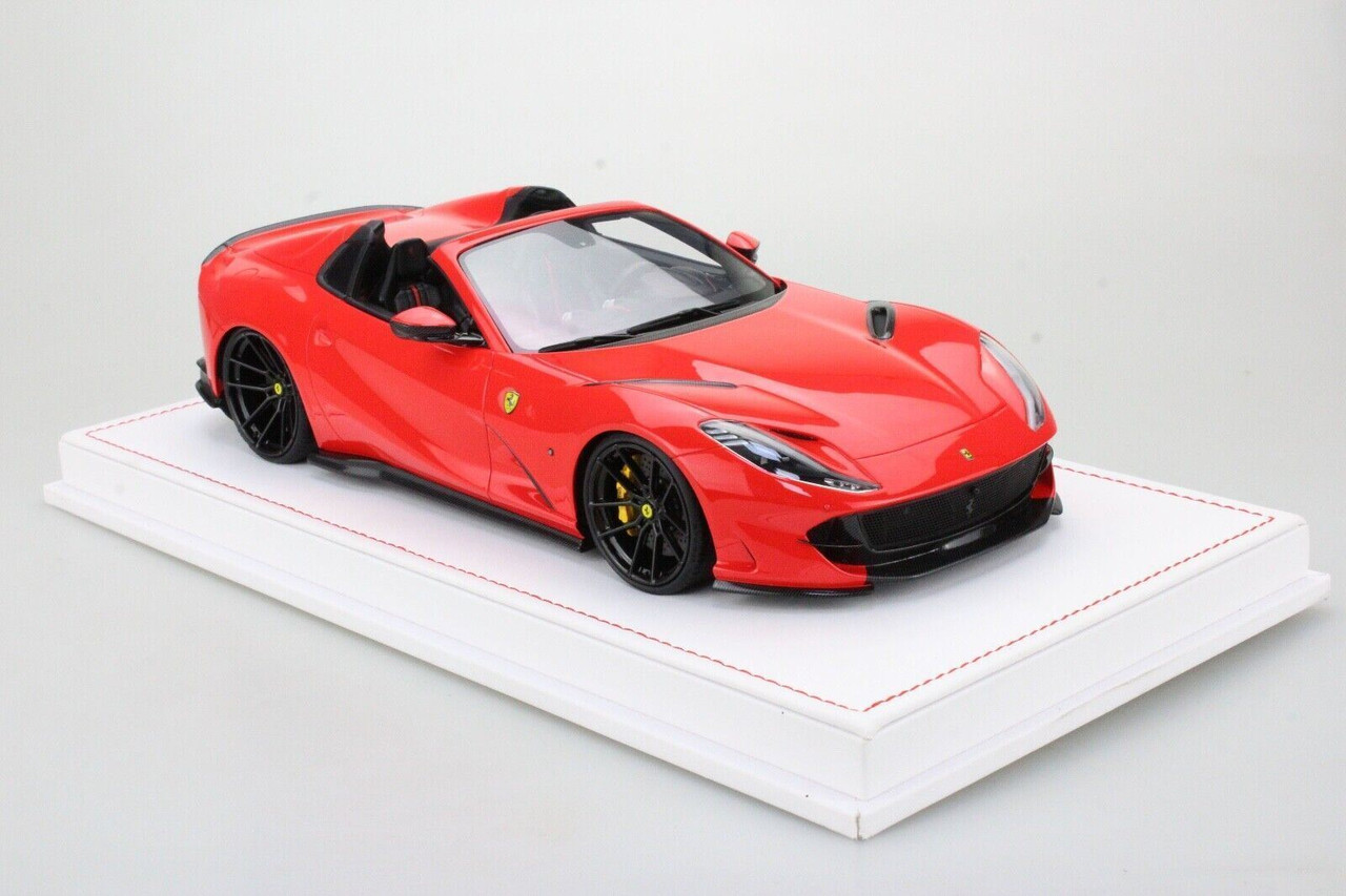 1/18 Ivy Ferrari 812 GTS Novitec (Rosso Corsa Red with Black Interior) Resin Car Model Limited 69 Pieces