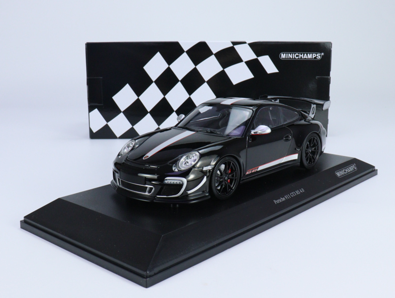 1/18 Minichamps 2011 Porsche 911 (997) GT3 RS 4.0 (Black) Car Model