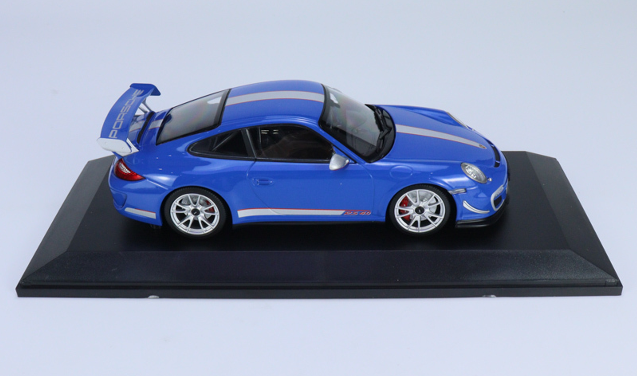 1/18 Minichamps 2011 Porsche 911 (997) GT3 RS 4.0 (Blue) Car Model