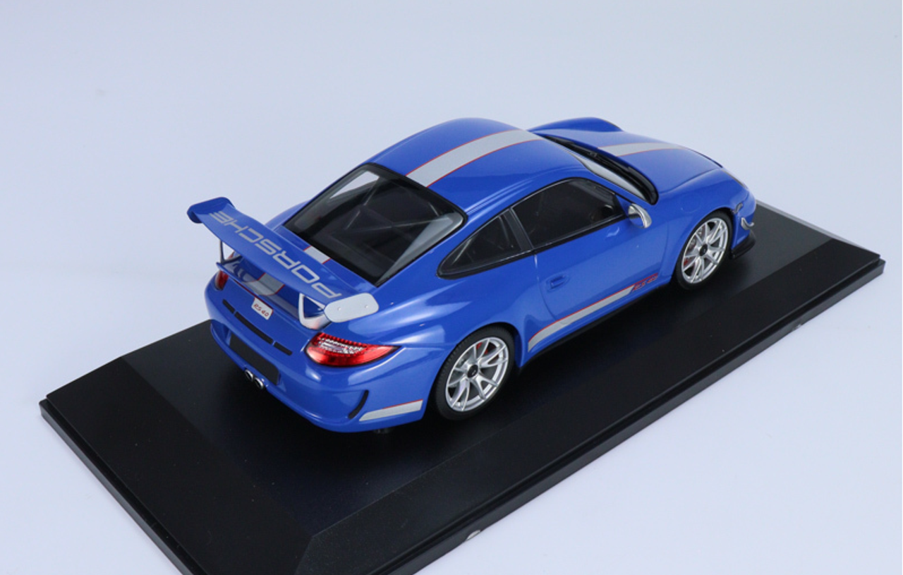 1/18 Minichamps 2011 Porsche 911 (997) GT3 RS 4.0 (Blue) Car Model