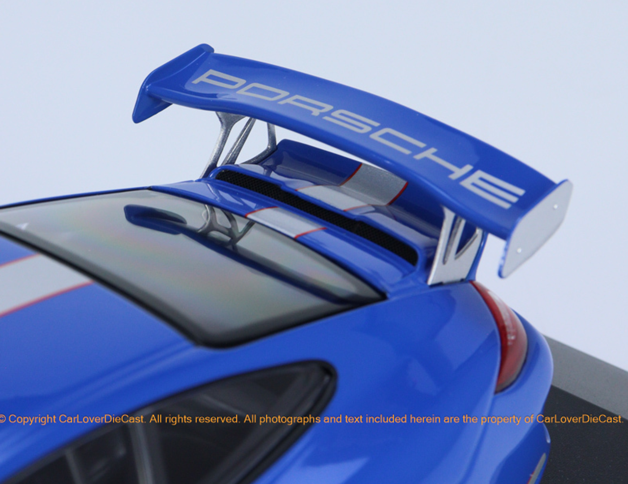 1/18 Minichamps 2011 Porsche 911 (997) GT3 RS 4.0 (Blue) Car Model