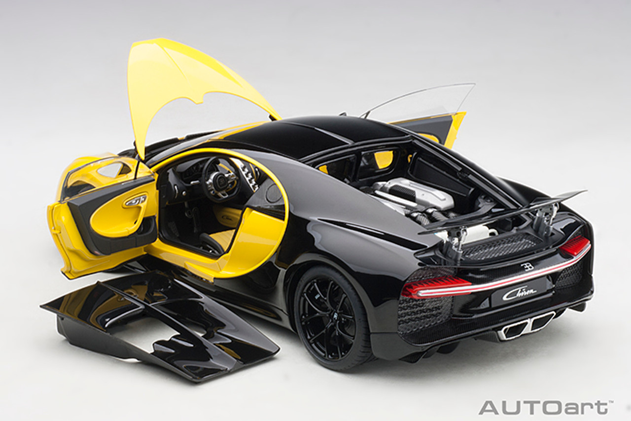 1/18 AUTOart Bugatti Chiron (Jaune Molsheim Yellow