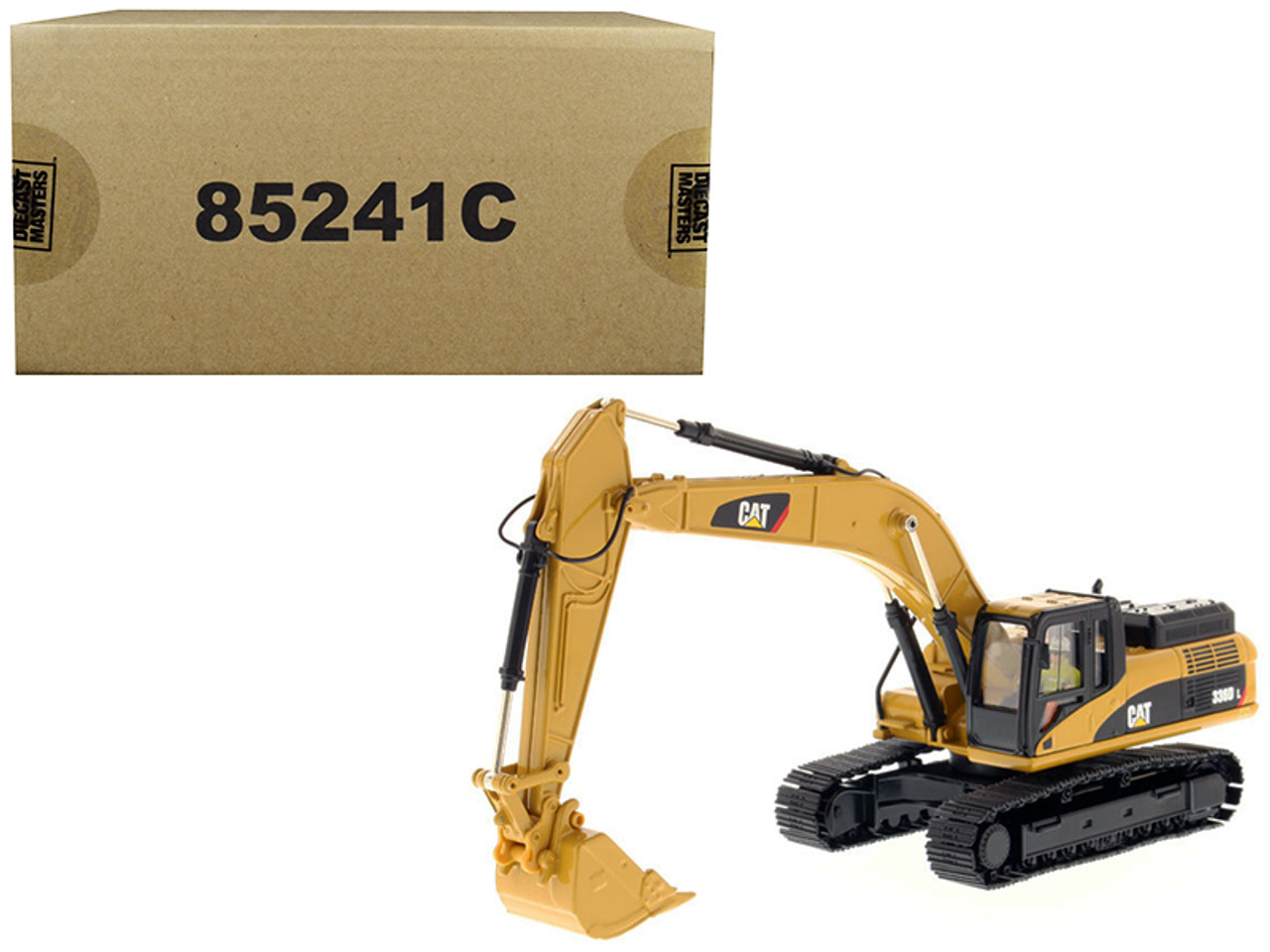 NO BOX CAT Caterpillar 336D L Hydraulic Excavator with Operator "Core Classics Series" 1/50 Diecast Model by Diecast Masters