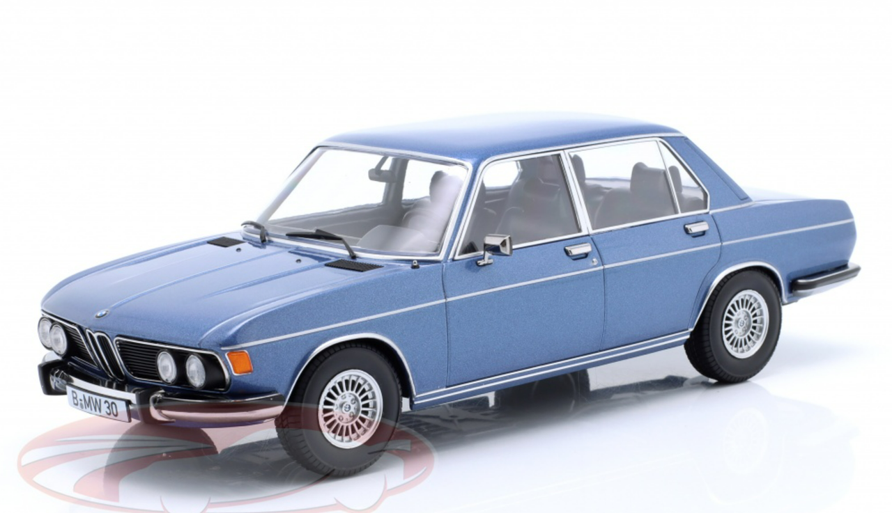 1/18 KK-Scale 1971 BMW 3.0 S E32 (Blue Metallic) Car Model