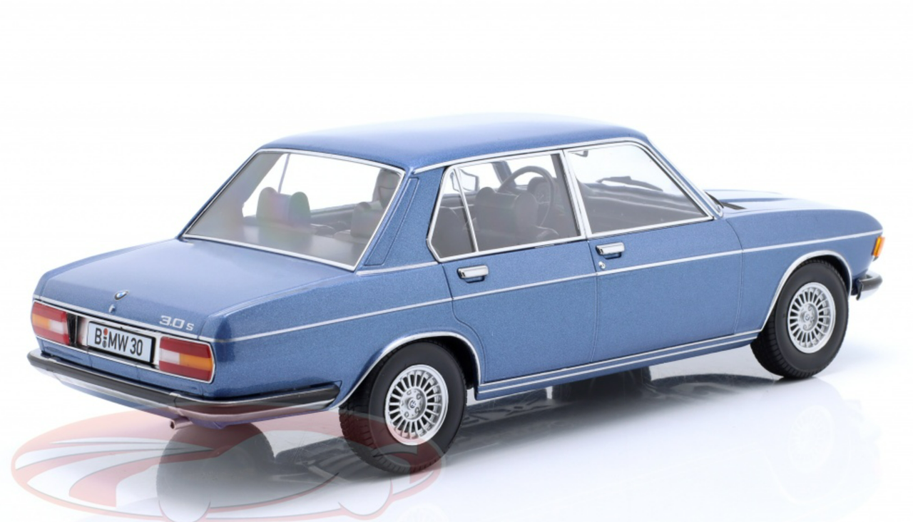 1/18 KK-Scale 1971 BMW 3.0 S E32 (Blue Metallic) Car Model