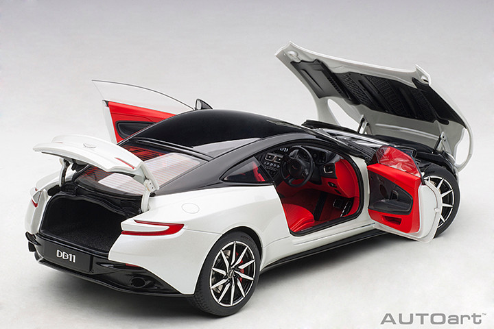 1/18 AUTOart Aston Martin DB11 (Morning Frost White) Car Model
