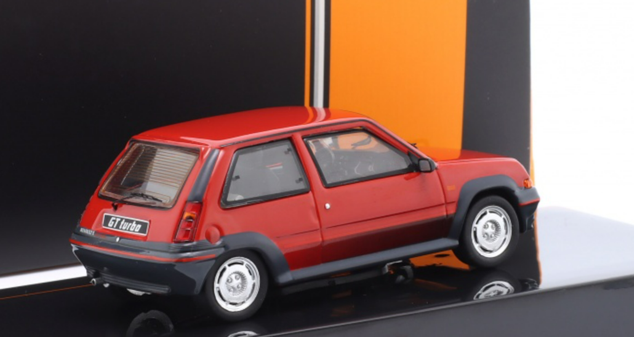 1/43 Ixo 1985 Renault 5 GT Turbo (Red) Car Model