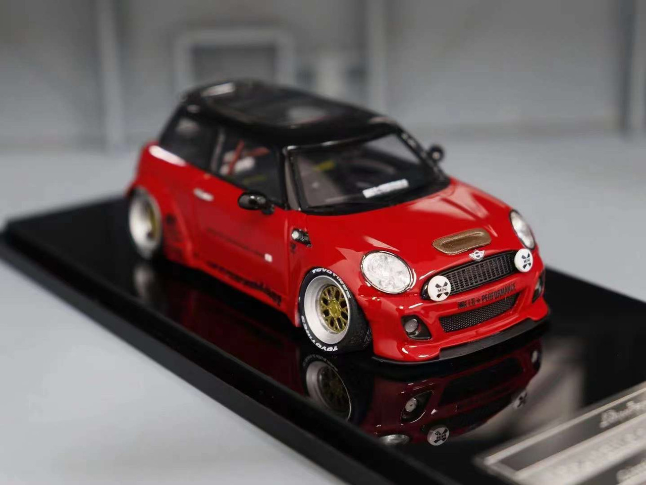 1/43 Endup Models Mini Cooper Liberty Walk LB Performance